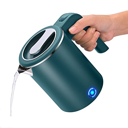 Portable Stainless Steel Electric Kettle - Fast Boiling, Compact Design