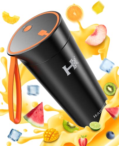 Portable Stainless Steel Travel Blender for Shakes and Smoothies