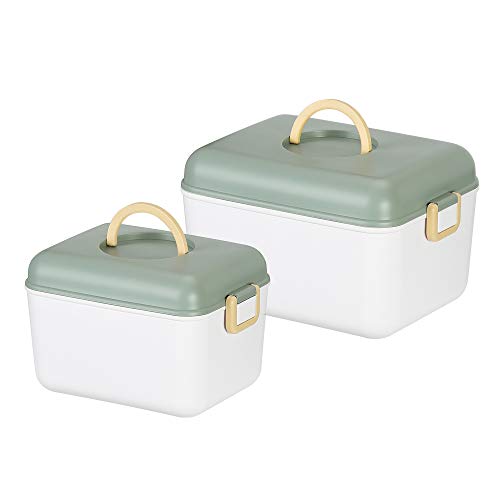 Portable Storage Box Basket Set of 2