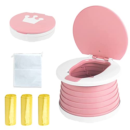 Portable Toddler Travel Potty - Pink