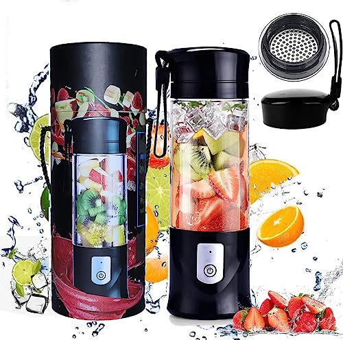 Mialoe Portable Blender, Personal Size Eletric USB Juicer Cup, Fruit, Smoothie, Pink