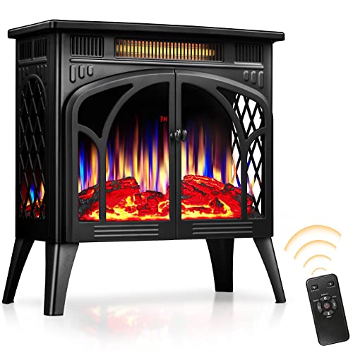 Portable Vintage Electric Fireplace Stove