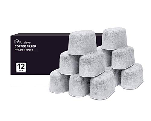 Possiave 12-Pack Charcoal Water Filters for Breville Machines