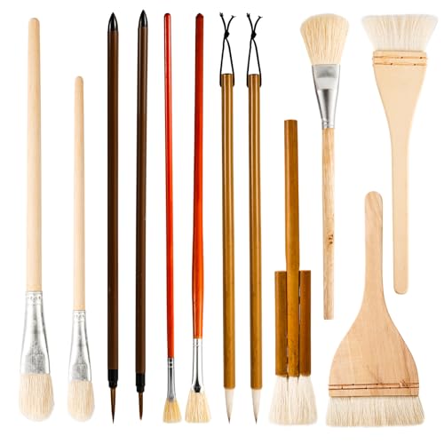 Pottery Glaze Brush Set