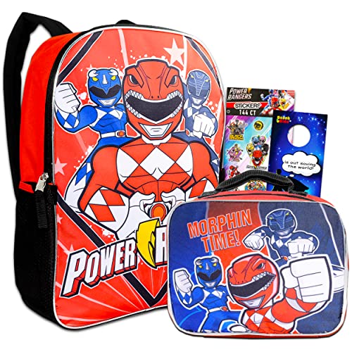 Power Rangers Backpack Bundle