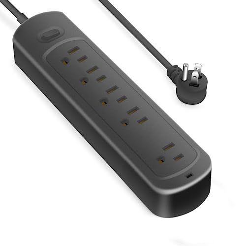 Power Strip with Surge Protection and Multiple Outlets