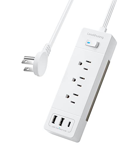 Power Strip with USB C Ports and Surge Protector