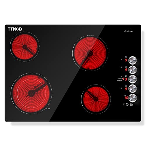 Powerful and Efficient TTHOB Electric Cooktop 30 Inch