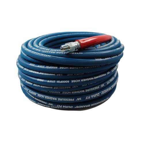Powerful and Flexible 100ft 6000 PSI High Pressure Washer Hose