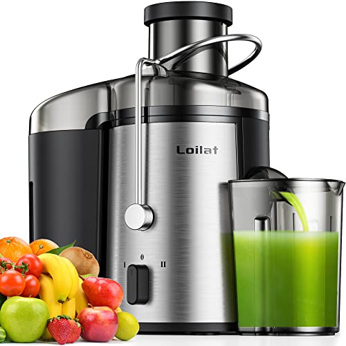 SIFENE Centrifugal Juicer, Powerful 500W, 3 Extra-Large Feed