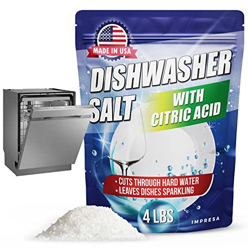 Powerful Dishwasher Salt with Citric Acid Cleaner