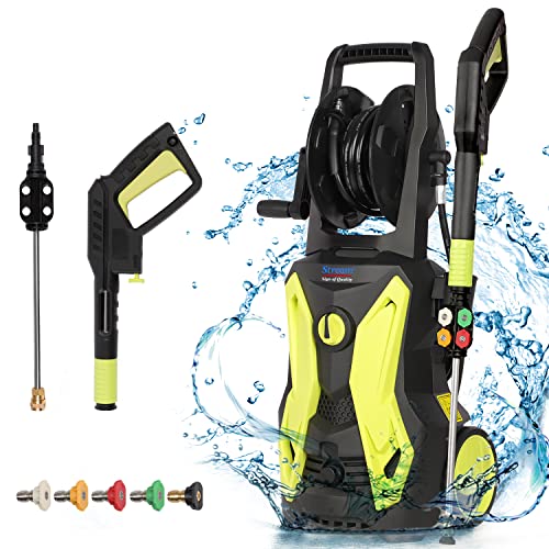 Powerful Electric Pressure Washer with Multiple Spray Tips