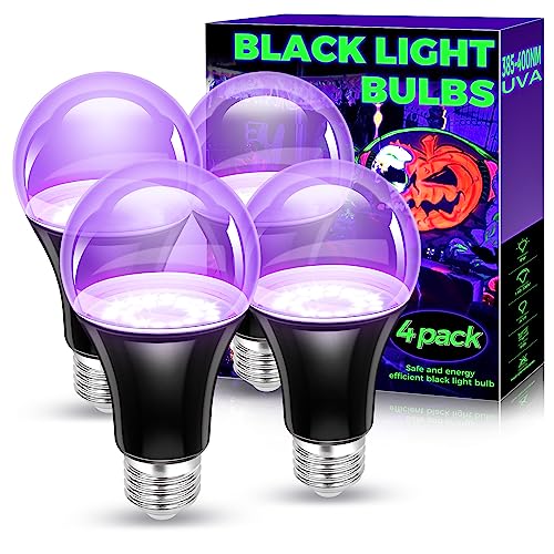 Powerful UV LED Black Light Bulbs for Parties