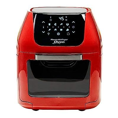 PowerXL Air Fryer Pro, 7-in-1 Cooking Features, 6 QT Red