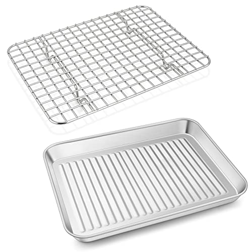 P&P CHEF Toaster Oven Pan with Rack