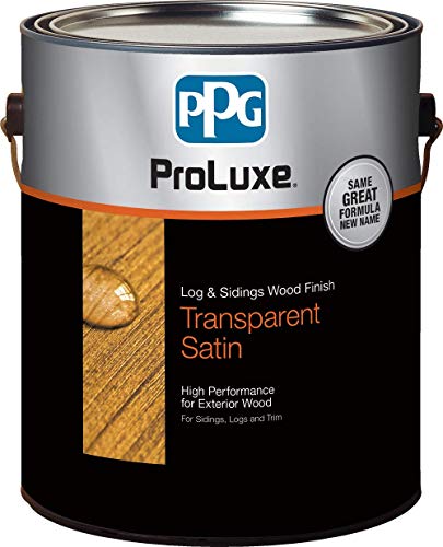 PPG ProLuxe Log and Siding Wood Finish, 1 Gallon, 077 Cedar