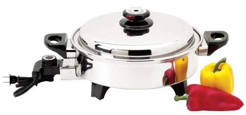 Precise Heat Stainless-Steel Oil Core Skillet