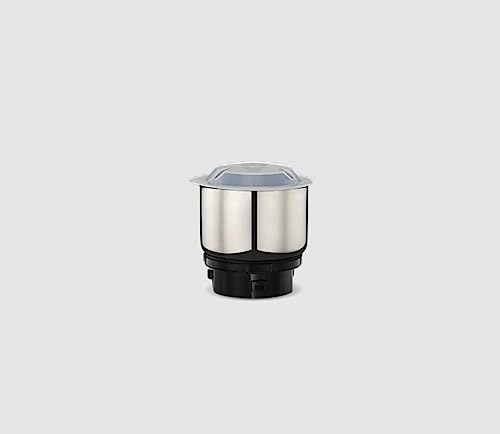 BOSS Crown Mixer Grinder, Jar Capacity: Wet Jar-1400 Dry Jar-1150 Chutney  Jar-450 ML, White & Grey 