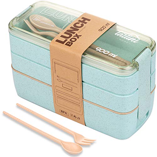 Premium Green Bento Box for Healthy Meal Prep