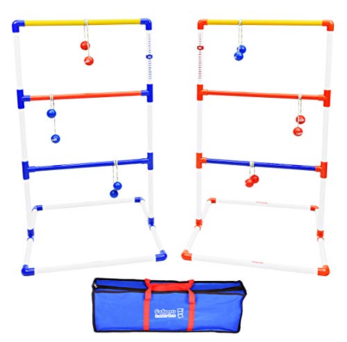 Premium Ladder Toss Game with 6 Bolos