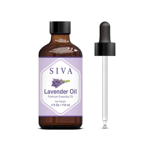 Premium Lavender Essential Oil with Dropper - 4oz