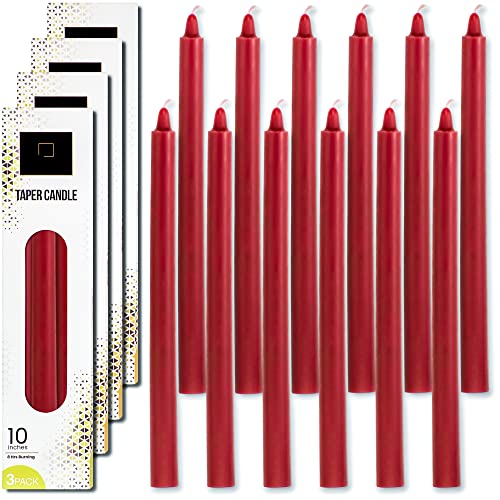 Premium Quality Red Taper Candles
