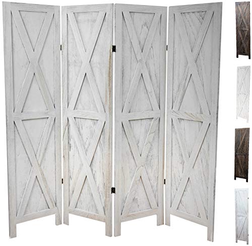 Premium Room Divider - Rustic Barnwood