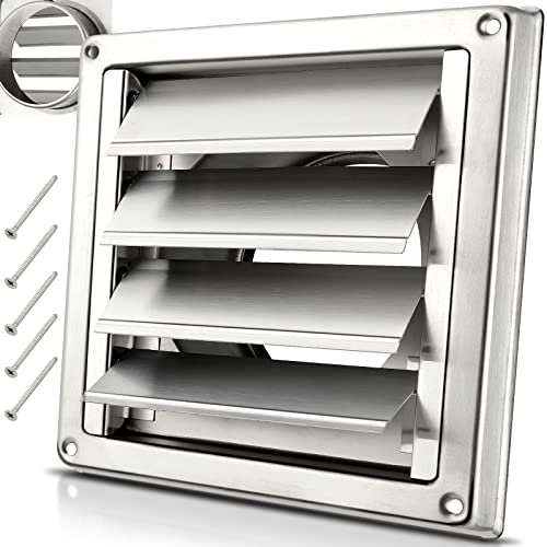 Premium Stainless Steel Dryer Vent Cover for House