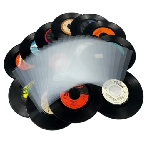 Premium Vinyl Record Sleeves - 100 Pack
