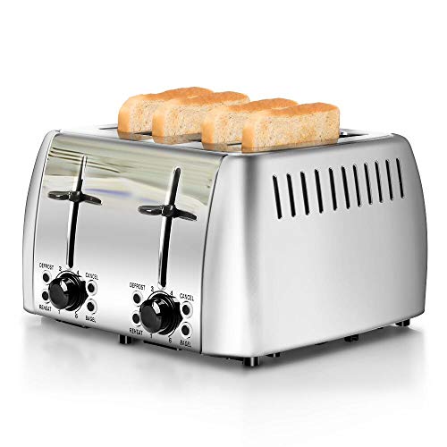 prepAmeal Stainless Steel Toaster