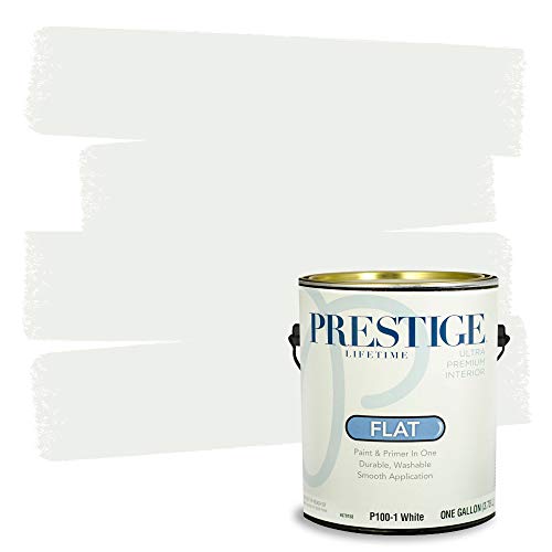 Prestige Paints Interior Paint and Primer in One - Ultra Premium White Paint for Interior Surfaces