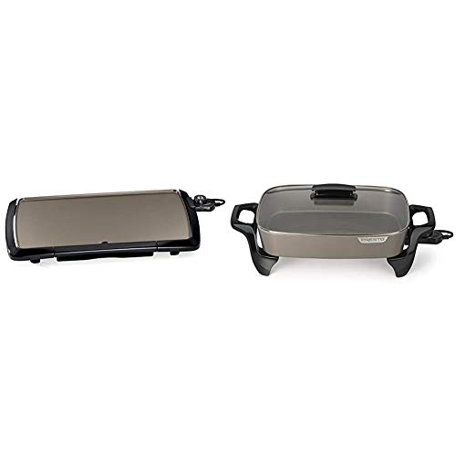 Presto Cool-Touch Electric Ceramic Griddle & Skillet Combo