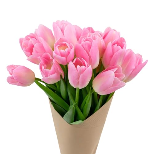 Pretty in Pink Tulips Fresh Flowers Bouquet