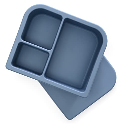 PrimaStella Unbreakable Silicone Lunch Box