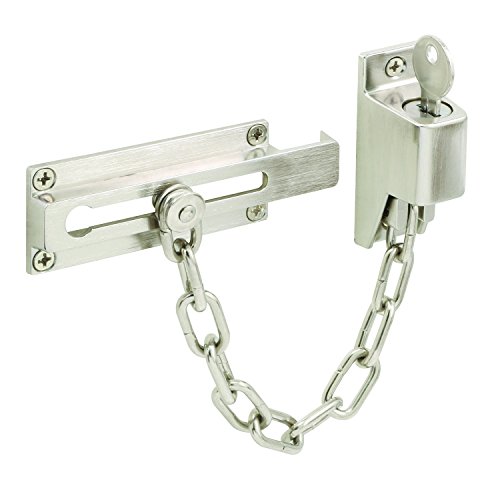 Prime-Line U 11093 Keyed Chain Door Guard