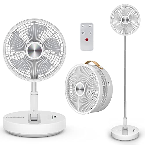 Primevolve 10 inch Oscillating Fan with Remote