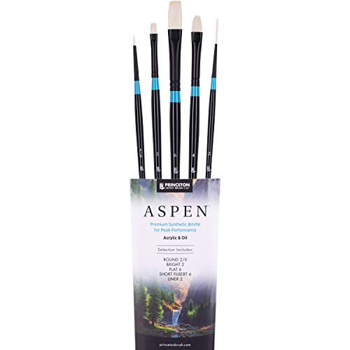 Princeton Aspen 6500 Oil Acrylic Paint Brushes