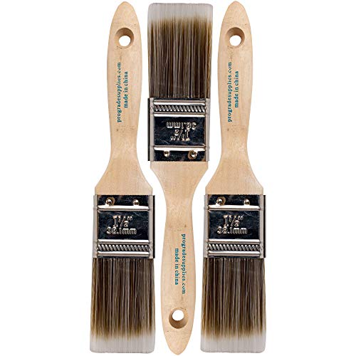 Pro Grade - Paint Brushes - 3Ea 1.5" - Brush Set