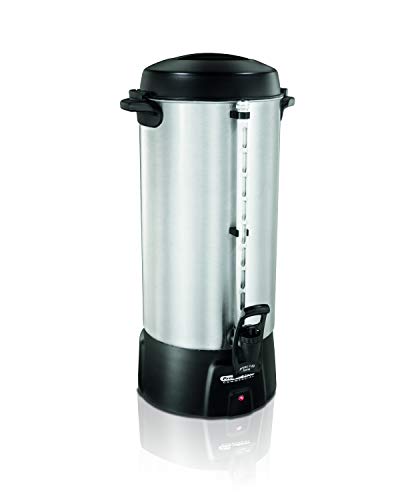 Proctor Silex 45100 100 Cup Brushed Aluminum Coffee Urn, Silver