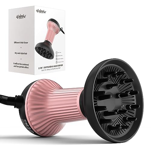 Professional 2 in 1 Diffuser & Hair Dryer for Curly Hair