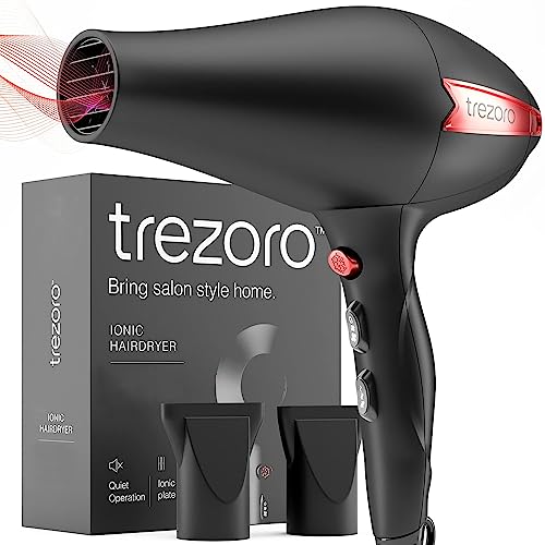 Lightweight 2200W Ionic Salon Hair Dryer for Normal & Curly Hair