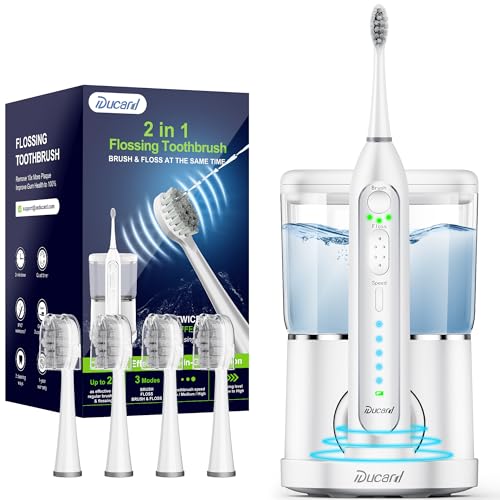 Professional Flossing Toothbrush & Water Flosser Combo