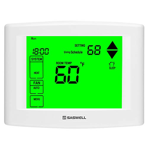 Programmable Touch Screen Thermostat for Home