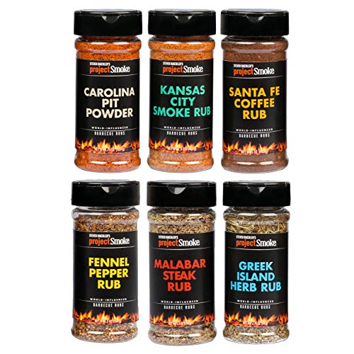 Project Smoke BBQ Spice Rub Seasoning Combo Pack