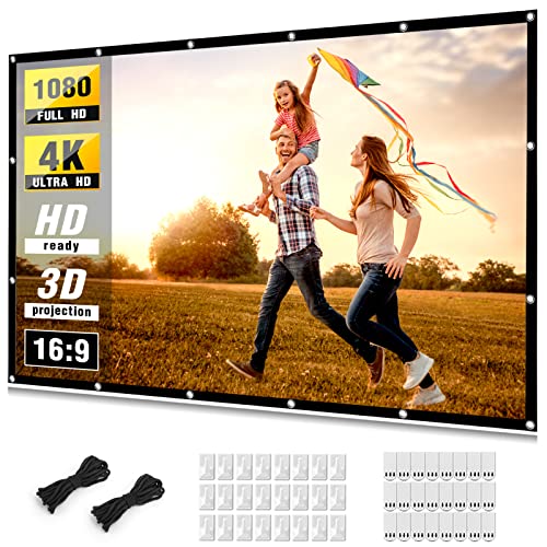 Taotique 150" 4K Portable Indoor/Outdoor Projector Screen