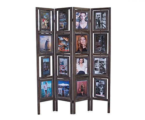 Proman Products Oscar II Folding Screen Room Divider