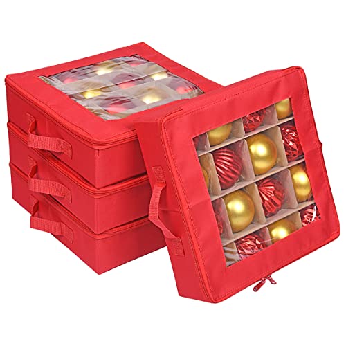 ProPik Christmas Ornament Storage Boxes