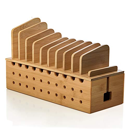 Prosumer's Choice 10 Device Bamboo Charging Station