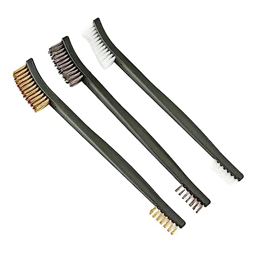 Triple-Headed Metalworking Brush Set by Hhseyewell