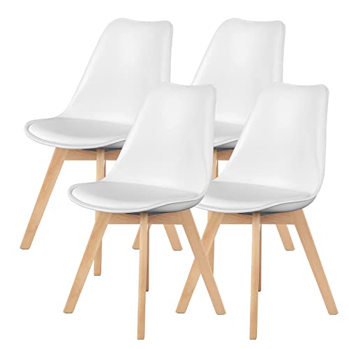 PU Leather Dining Chairs Set of 4